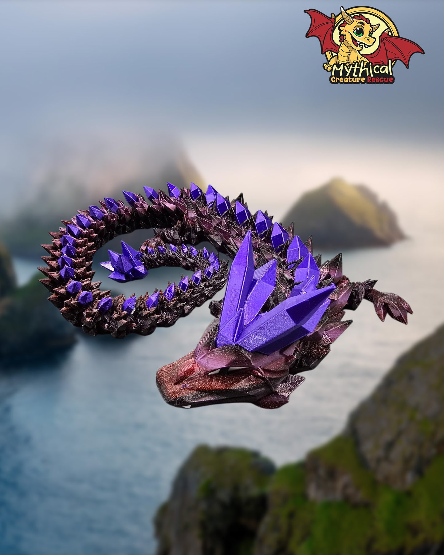 Onyx Dragon | Articulated Dragon