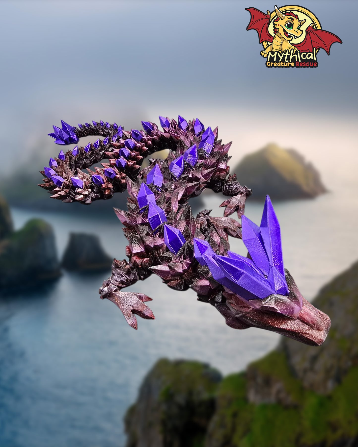 Onyx Dragon | Articulated Dragon