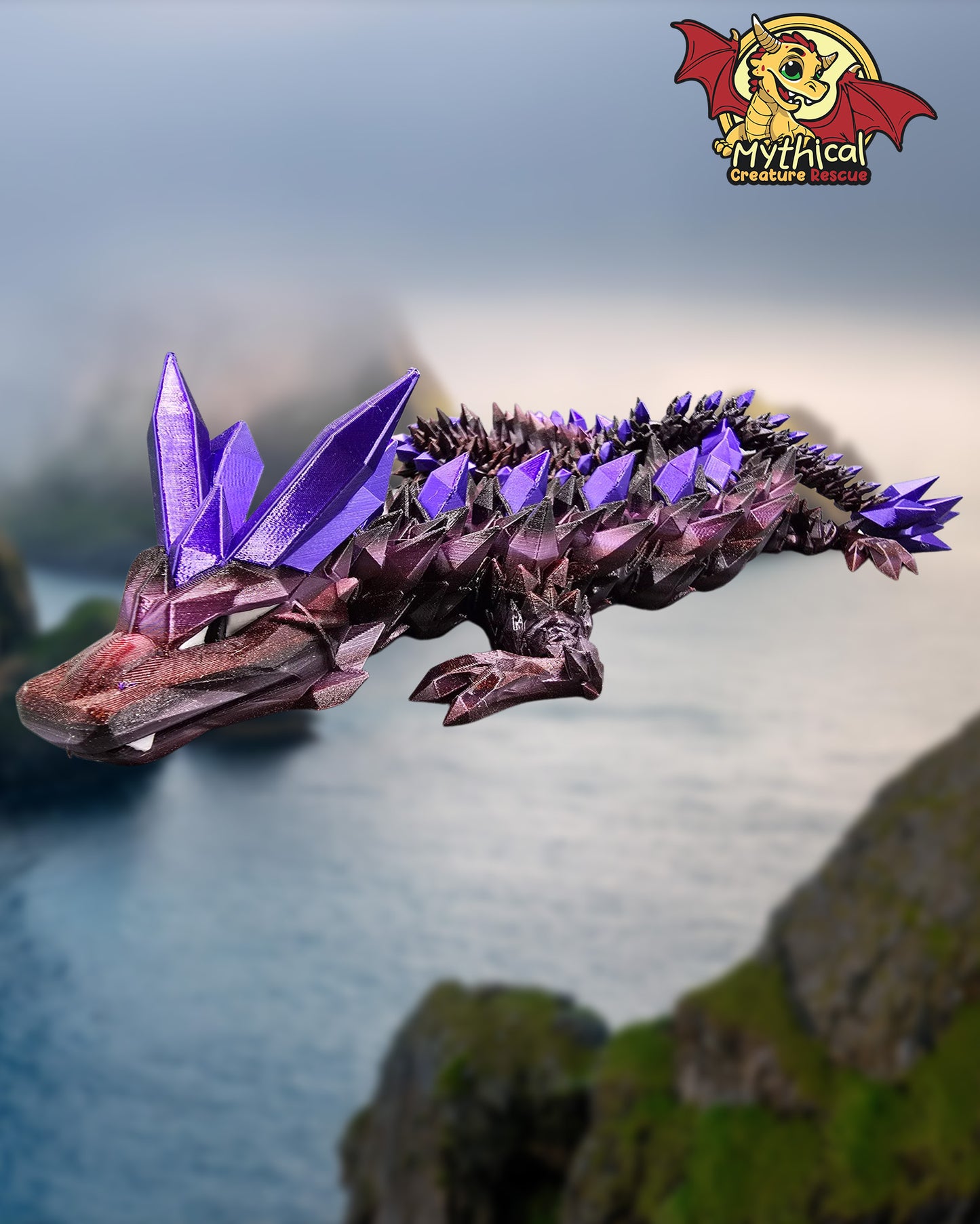 Onyx Dragon | Articulated Dragon