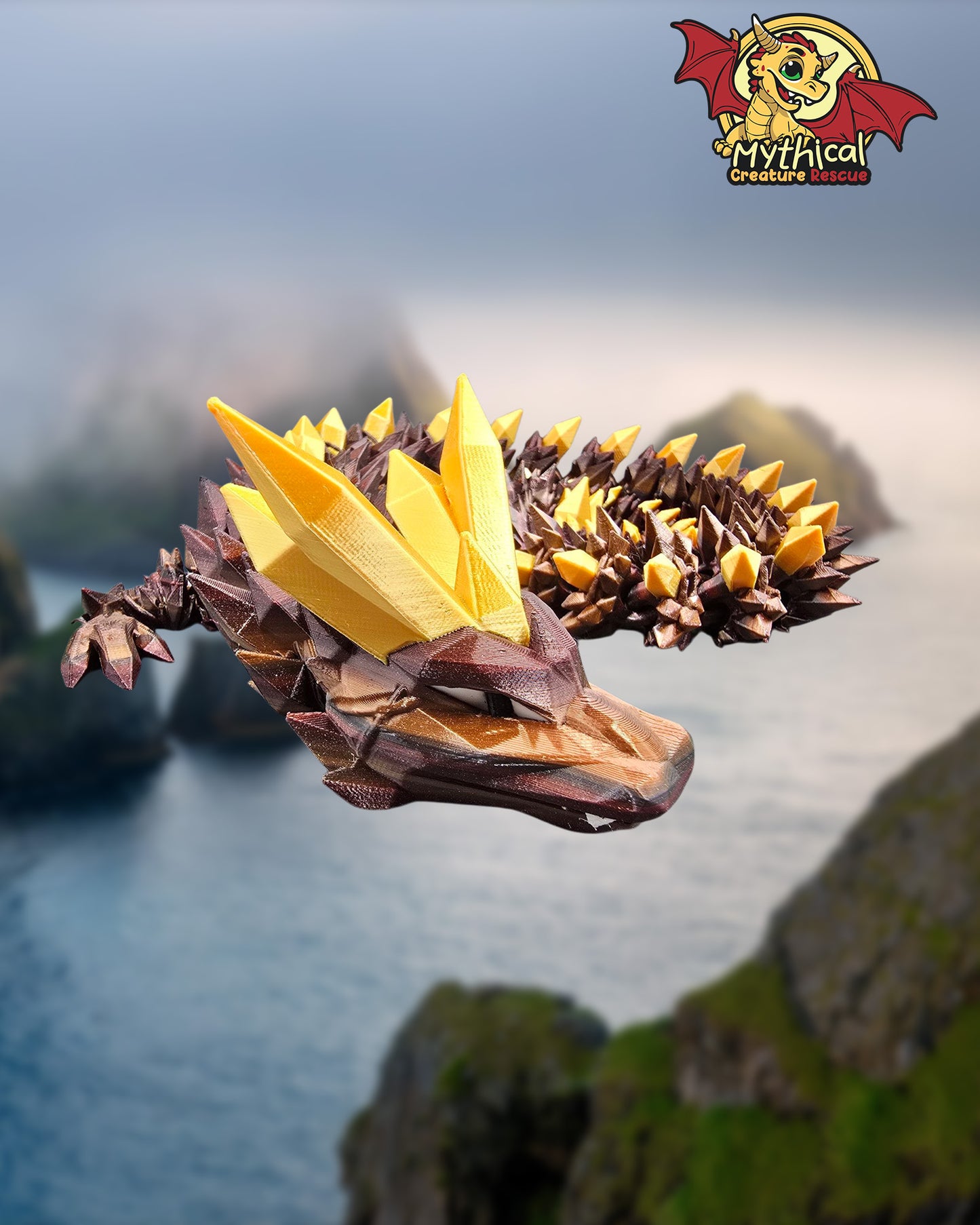 Onyx Dragon | Articulated Dragon