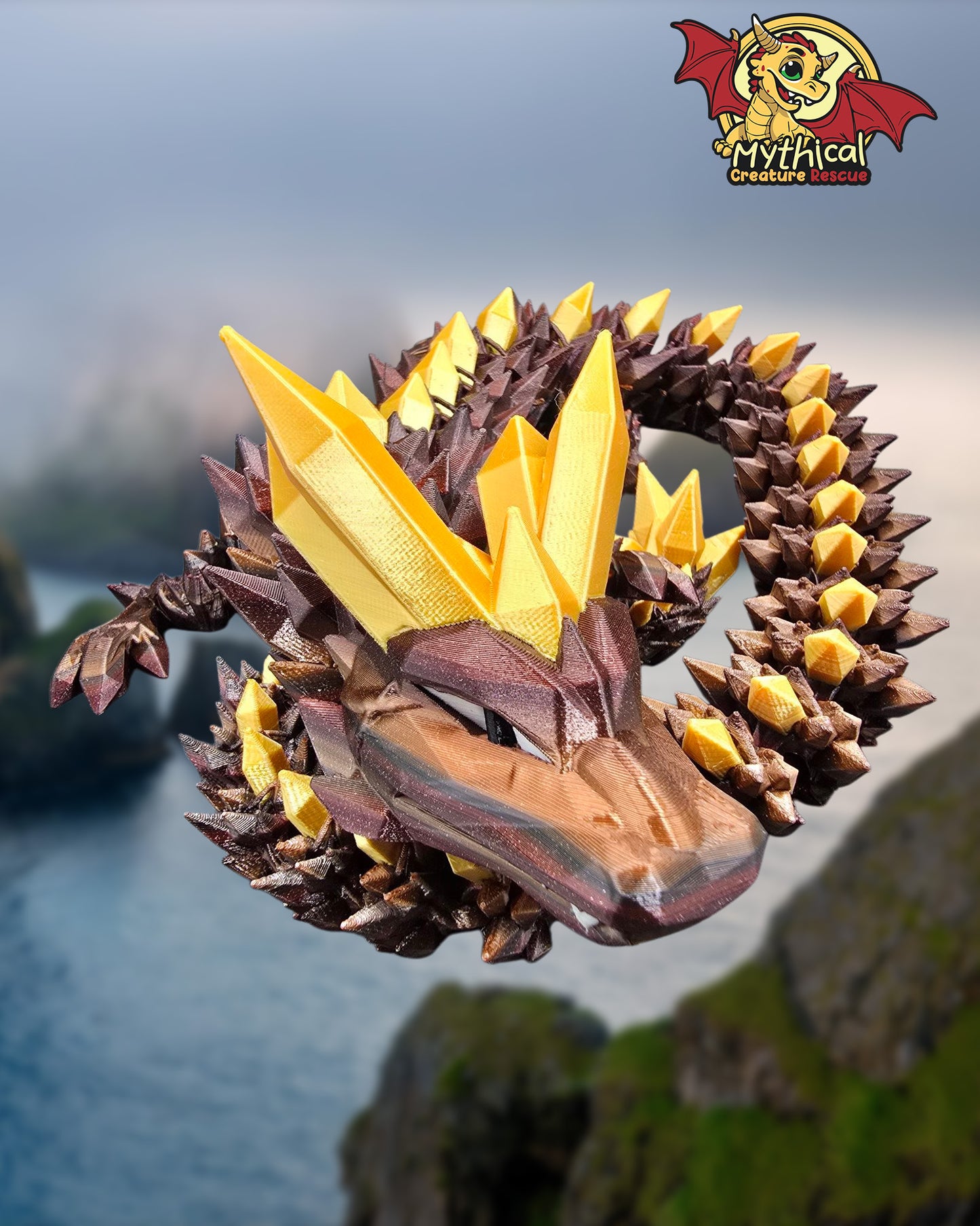 Onyx Dragon | Articulated Dragon