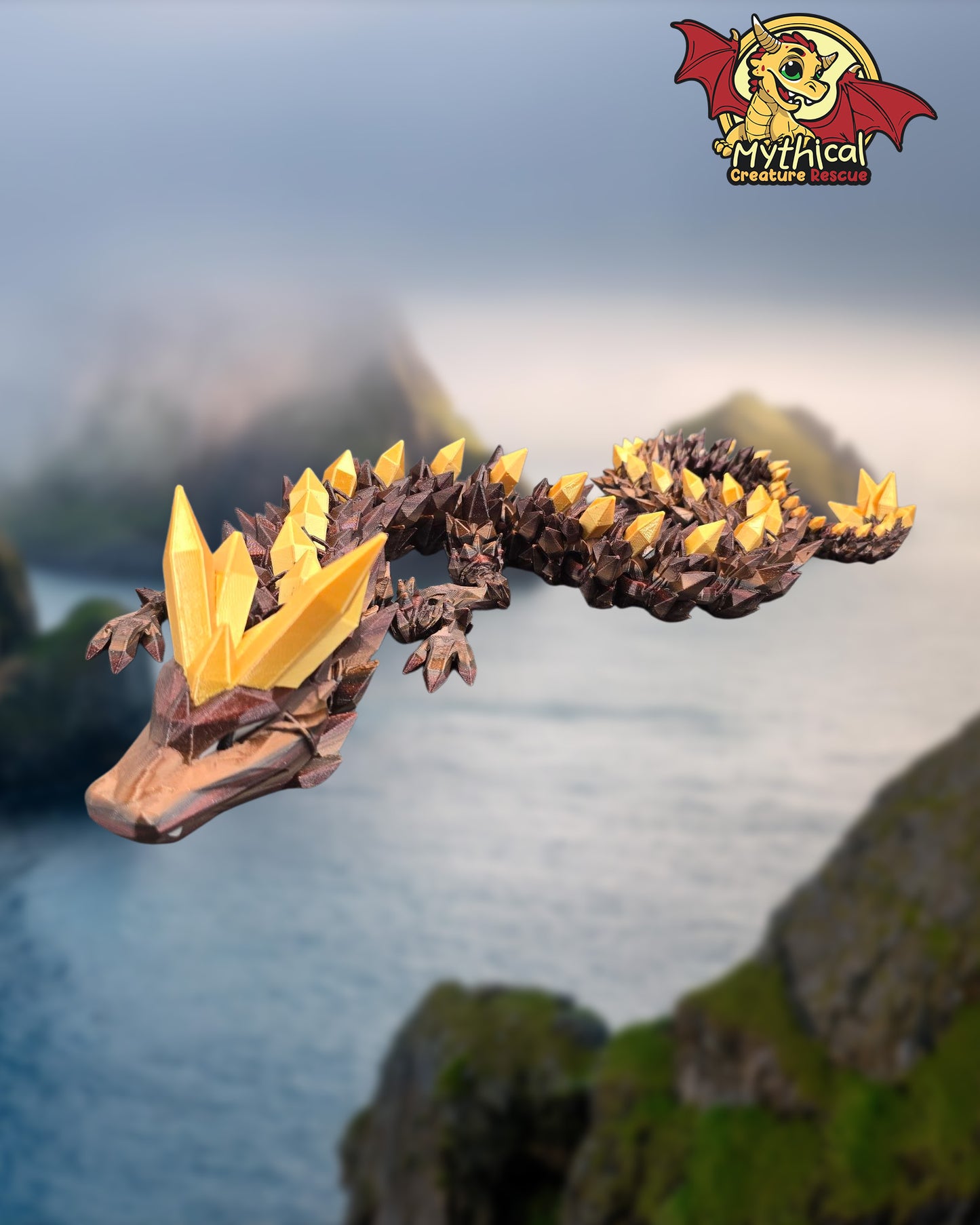 Onyx Dragon | Articulated Dragon