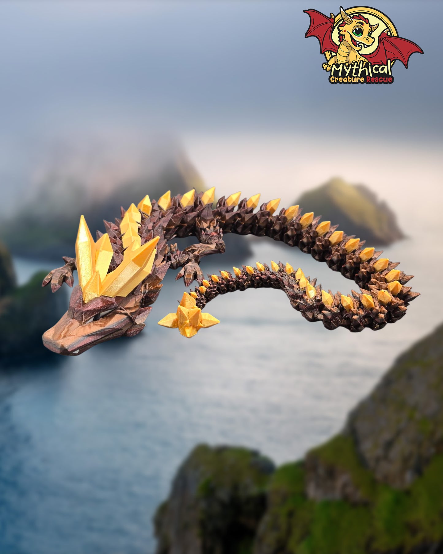 Onyx Dragon | Articulated Dragon