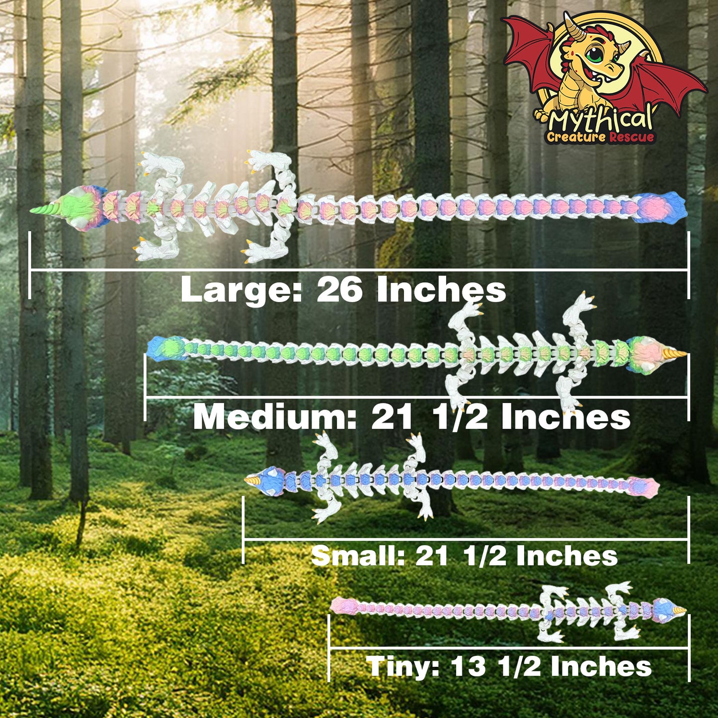 Aurora Dragon | Articulated Dragon