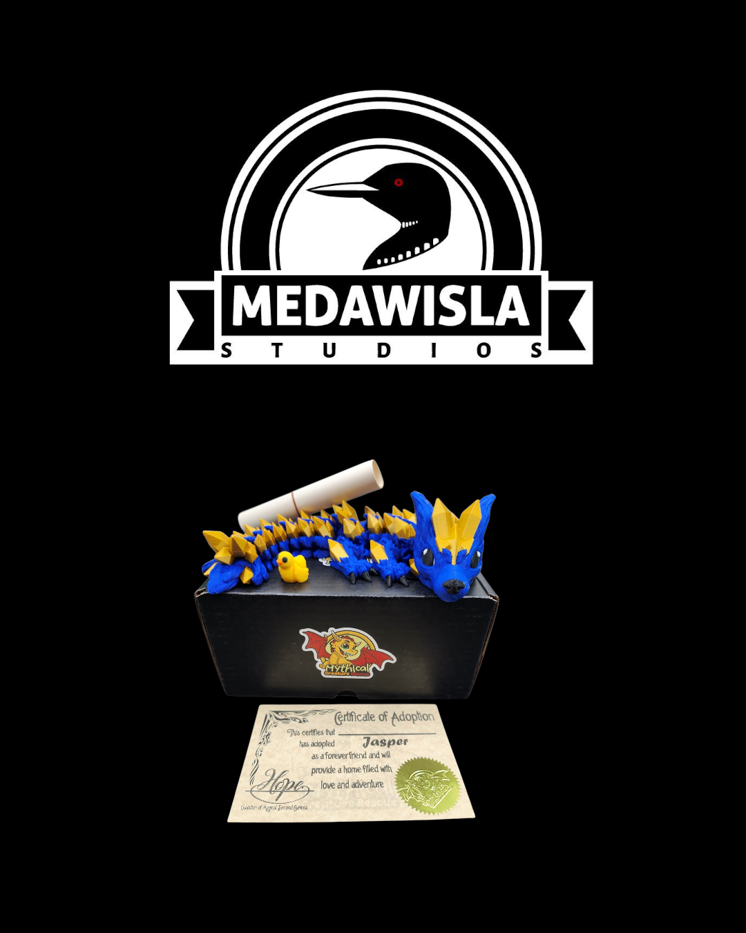 Jasper Dragon | Articulated Dragon