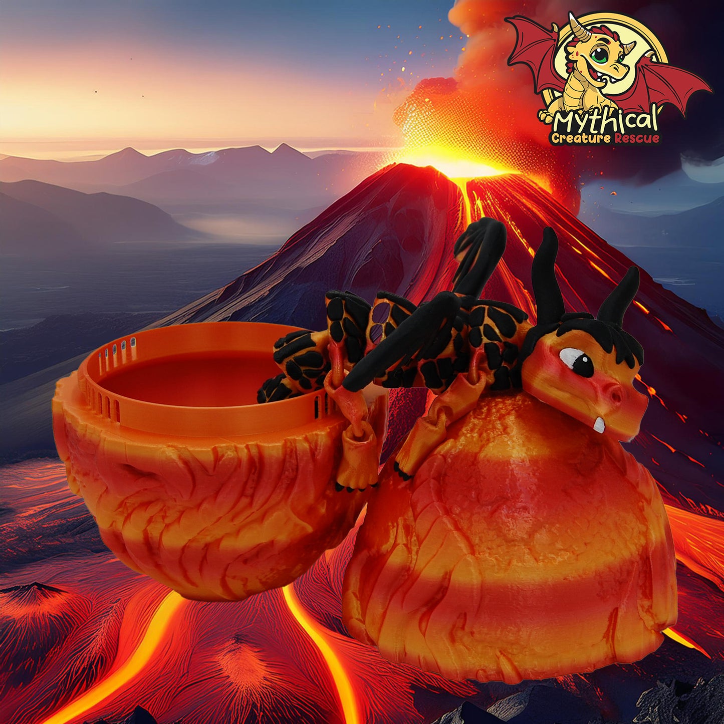 Magma - Articulated Dragon
