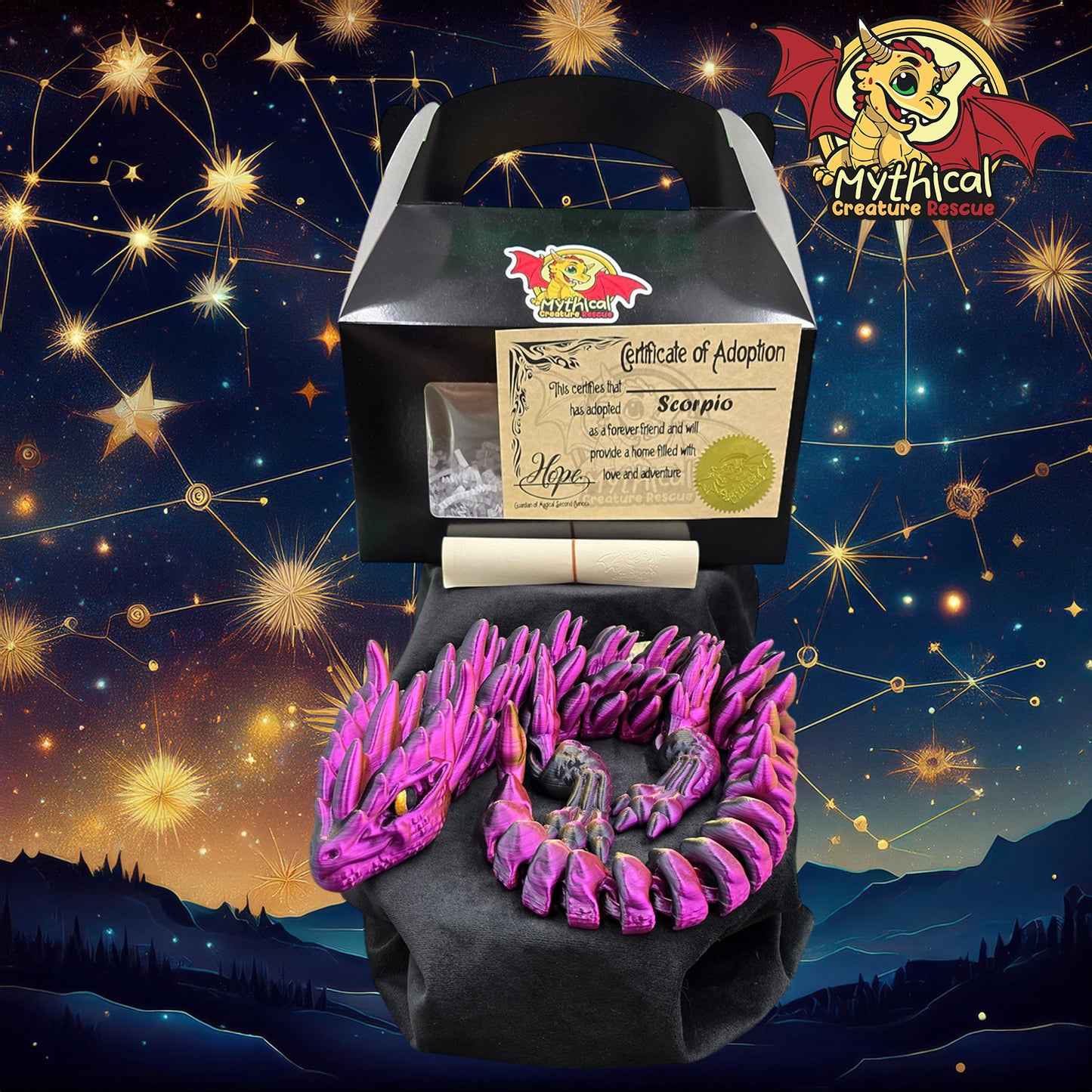 Scorpio Dragon | Articulated Dragon