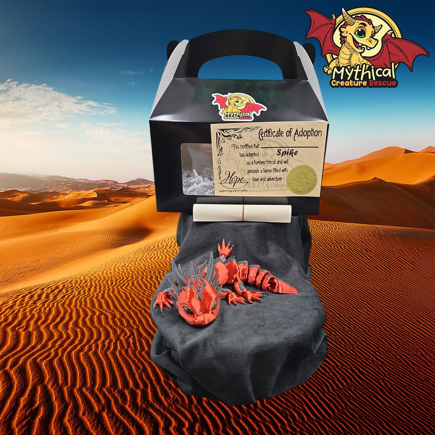 Spike Dragon | Articulated Dragon