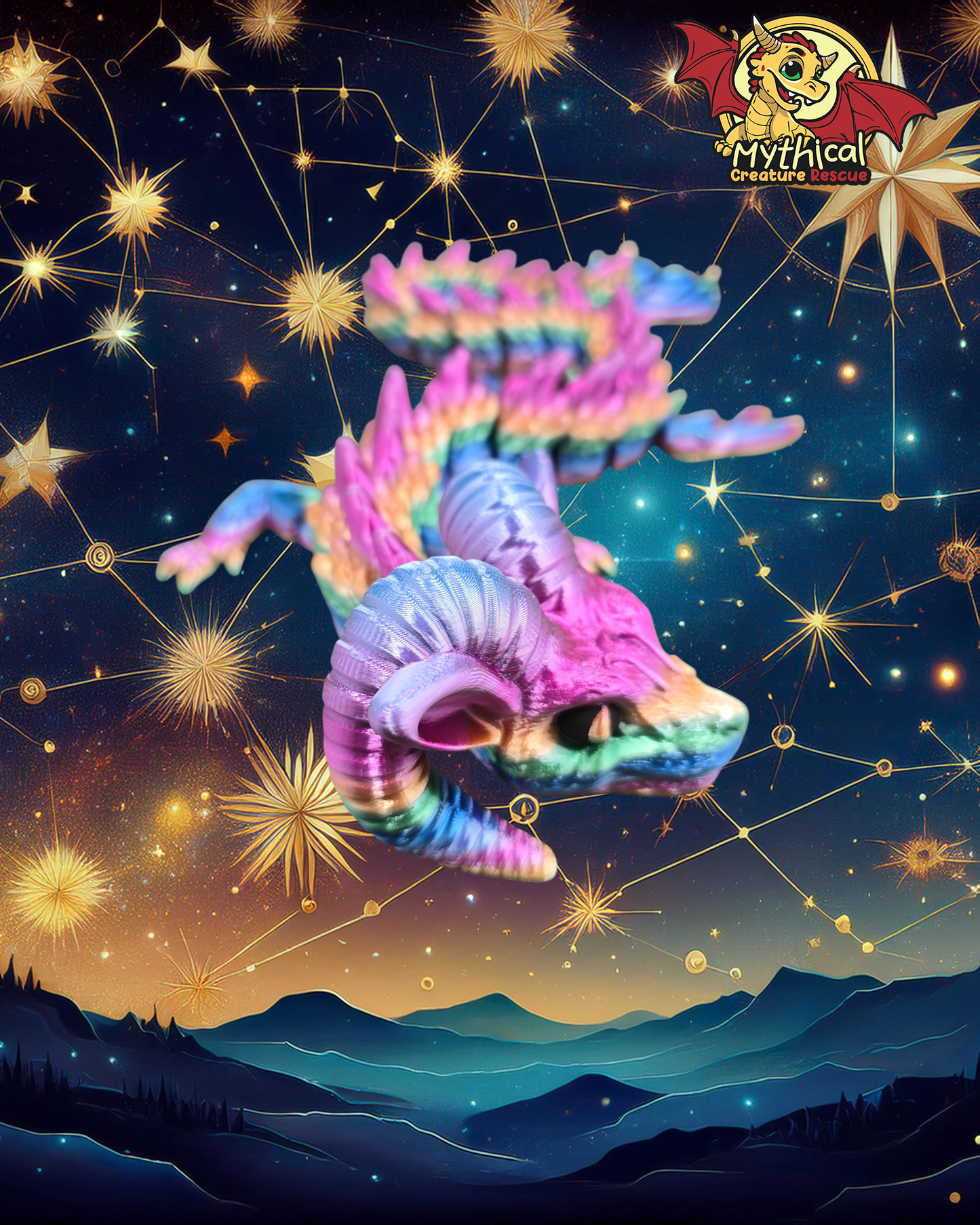 Capricorn Dragon | Articulated Dragon