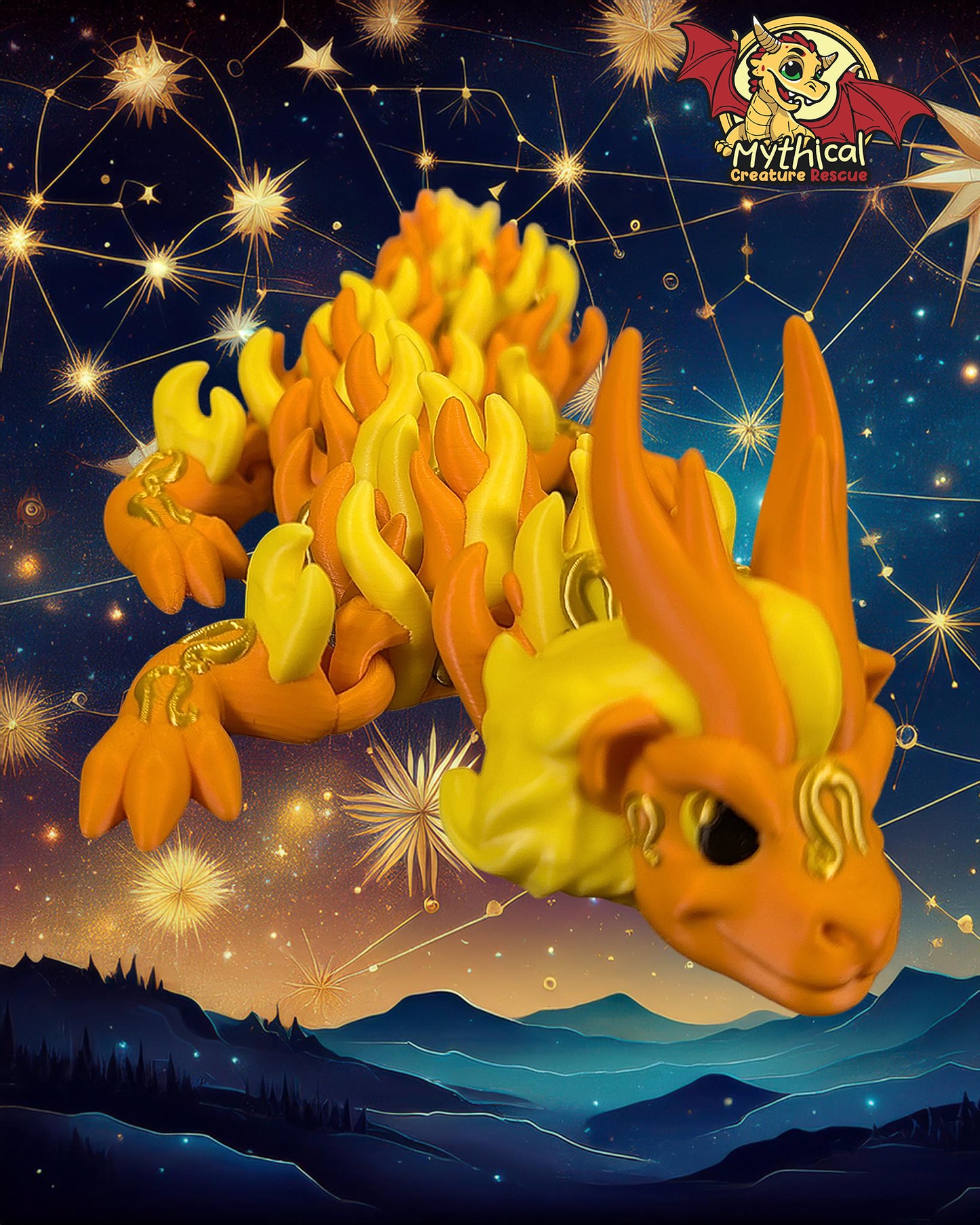 Amelia - Articulated Leo Dragon