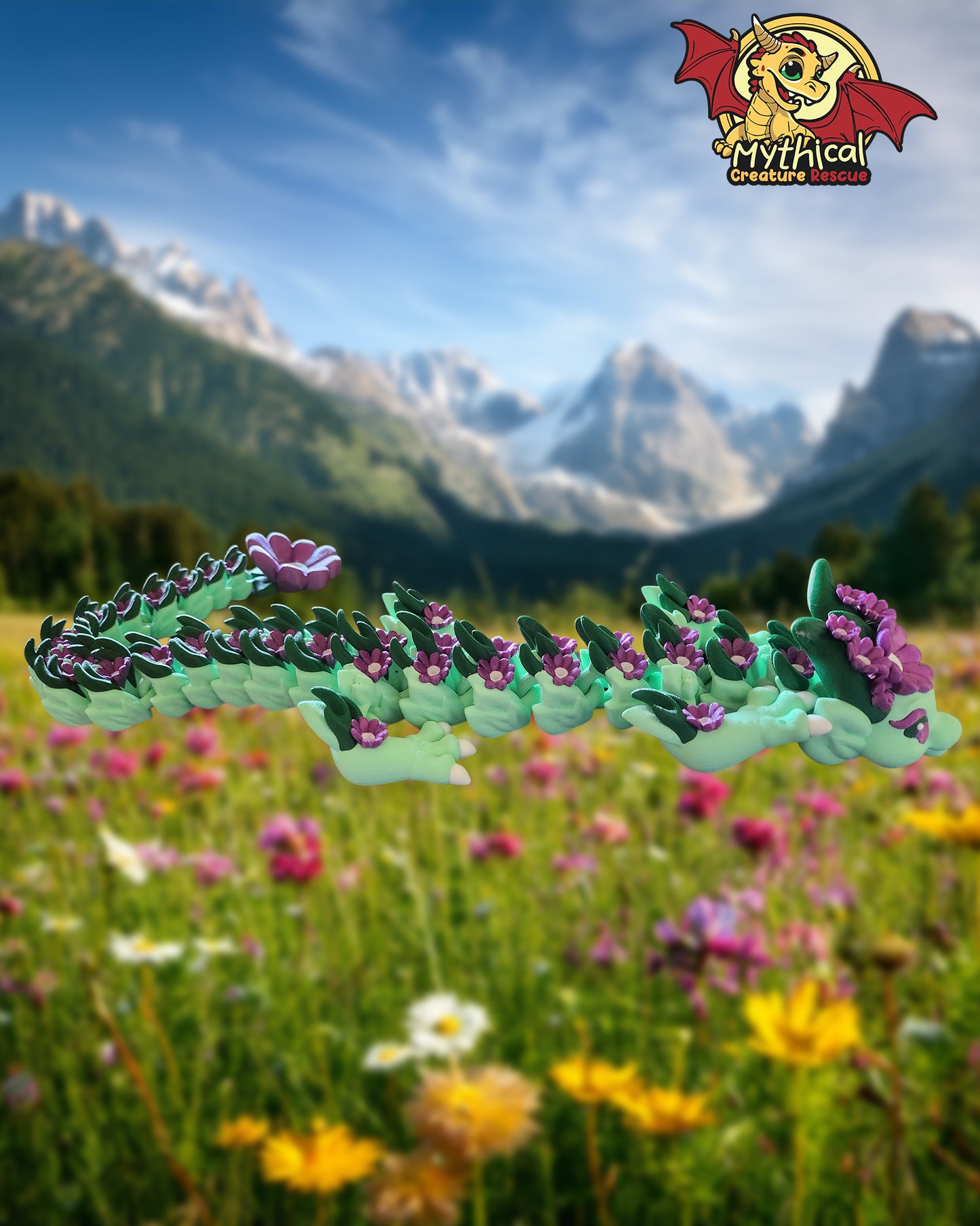 Blossom - Articulated Dragon