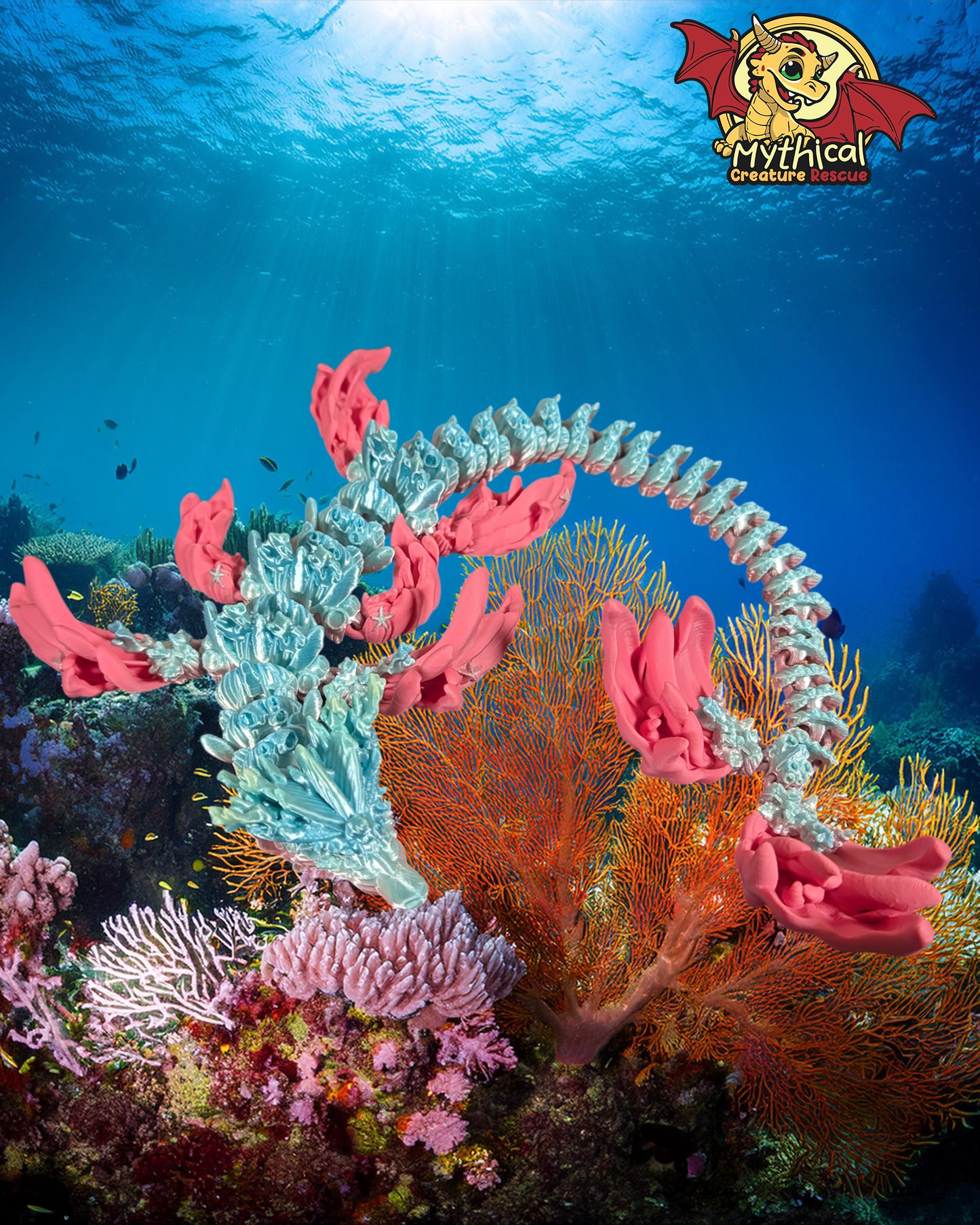 Coral - Articulated Dragon