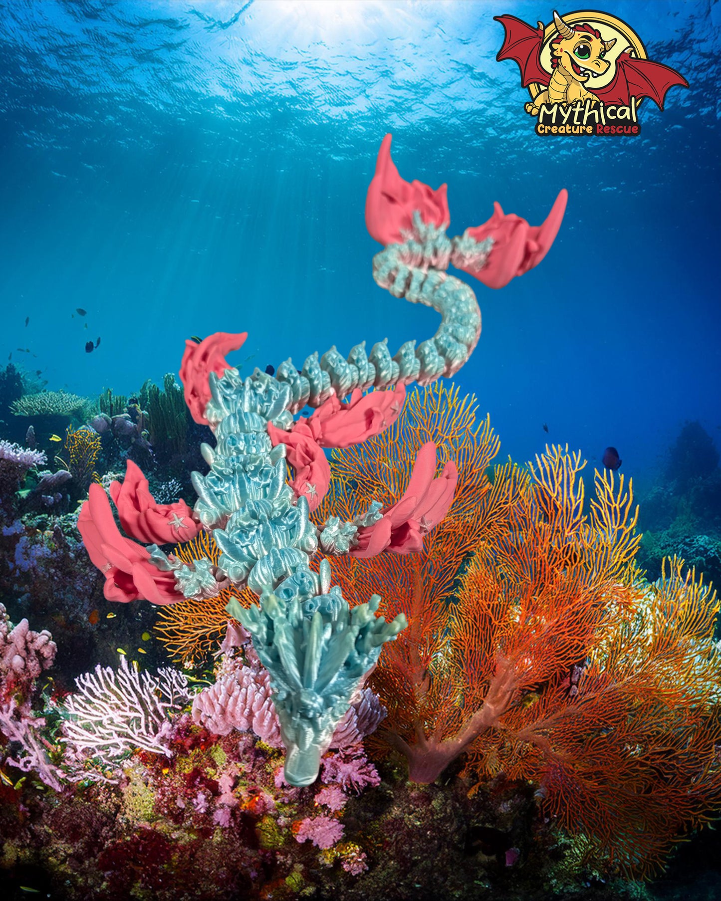 Coral - Articulated Dragon