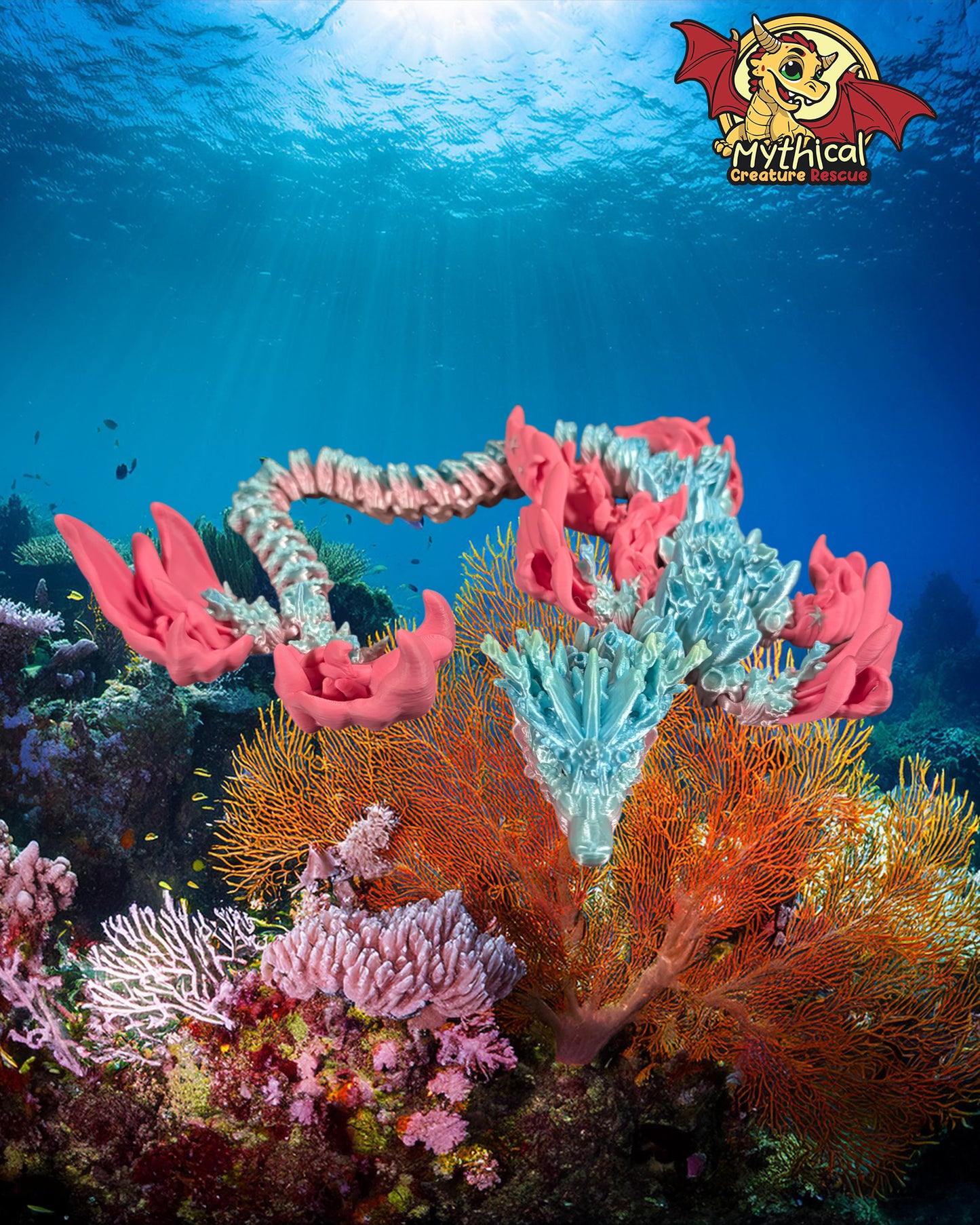 Coral - Articulated Dragon