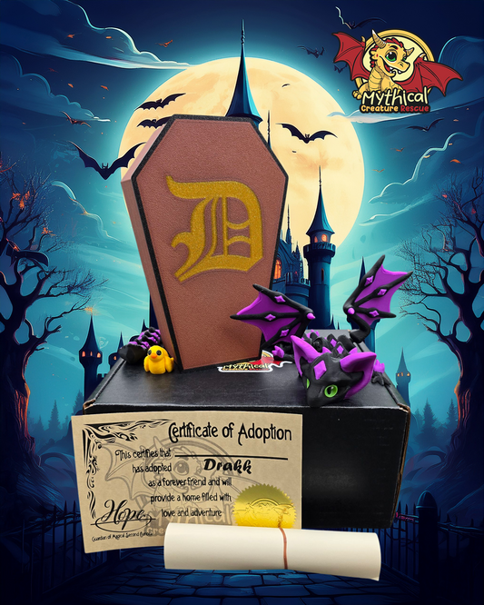 Drakk Dragon with Coffin Combo | Articulated Dragon