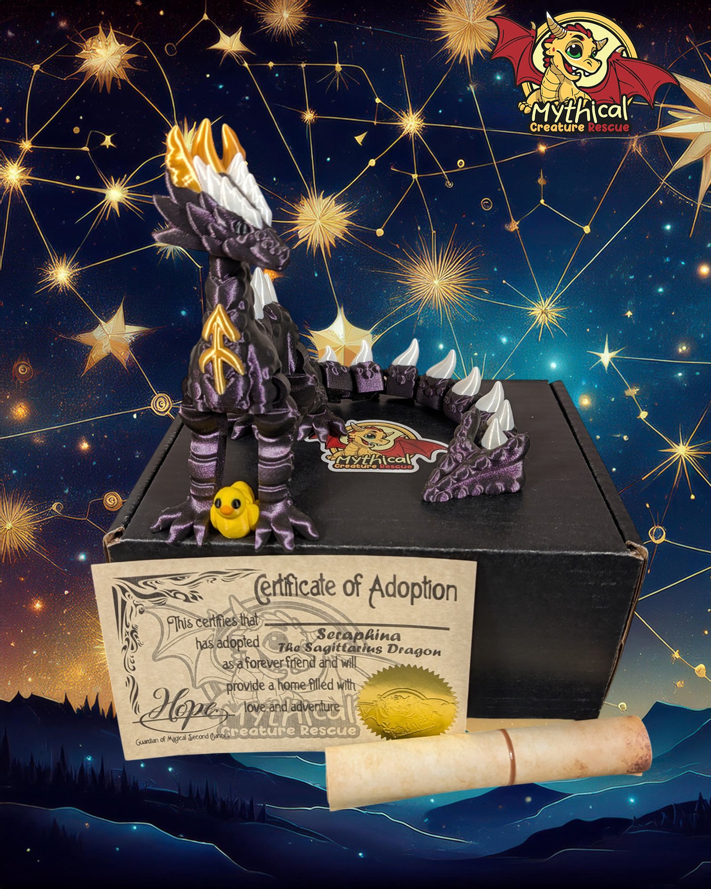 Seraphina - Articulated Sagittarius Dragon