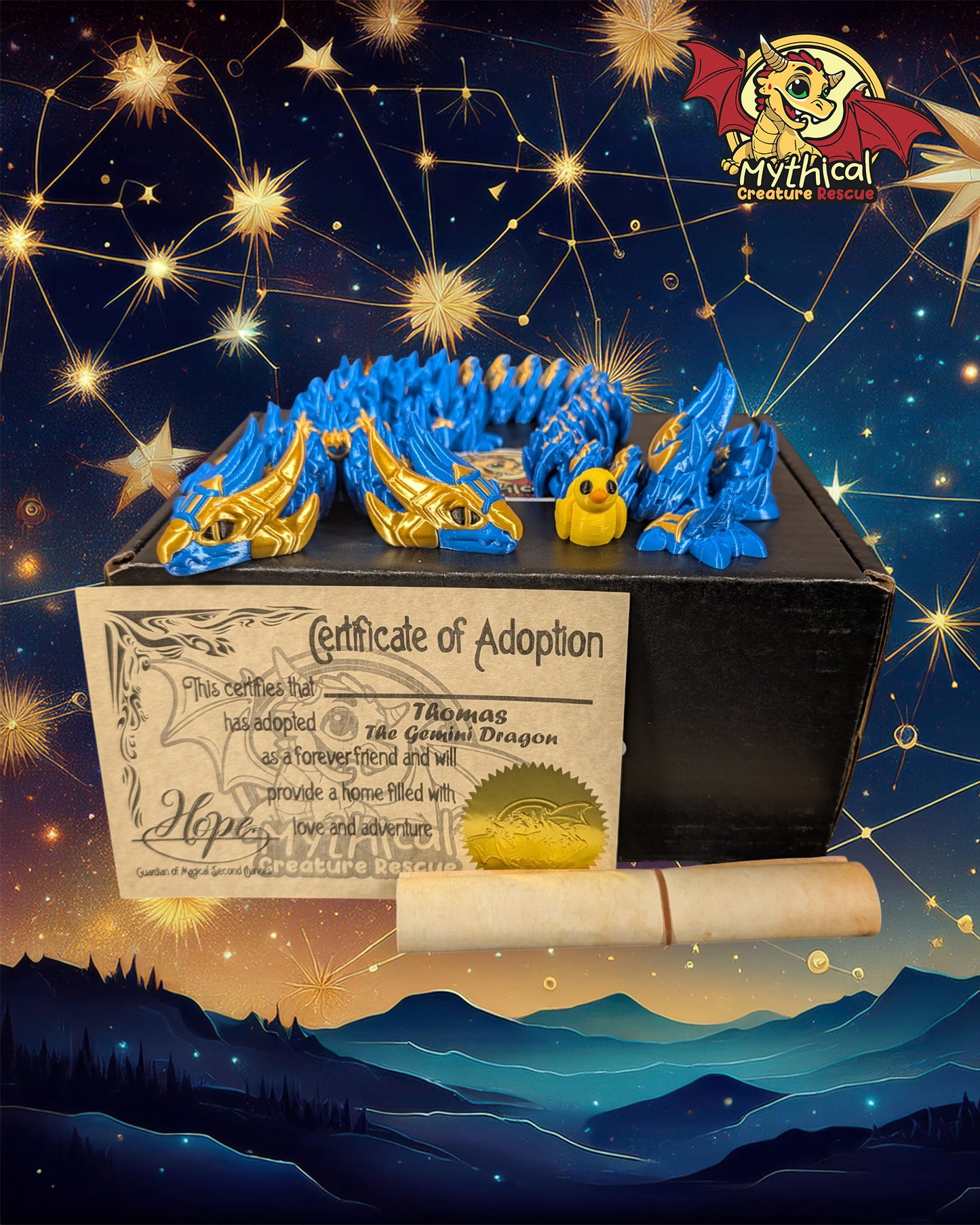 Thomas - Articulated Gemini Dragon