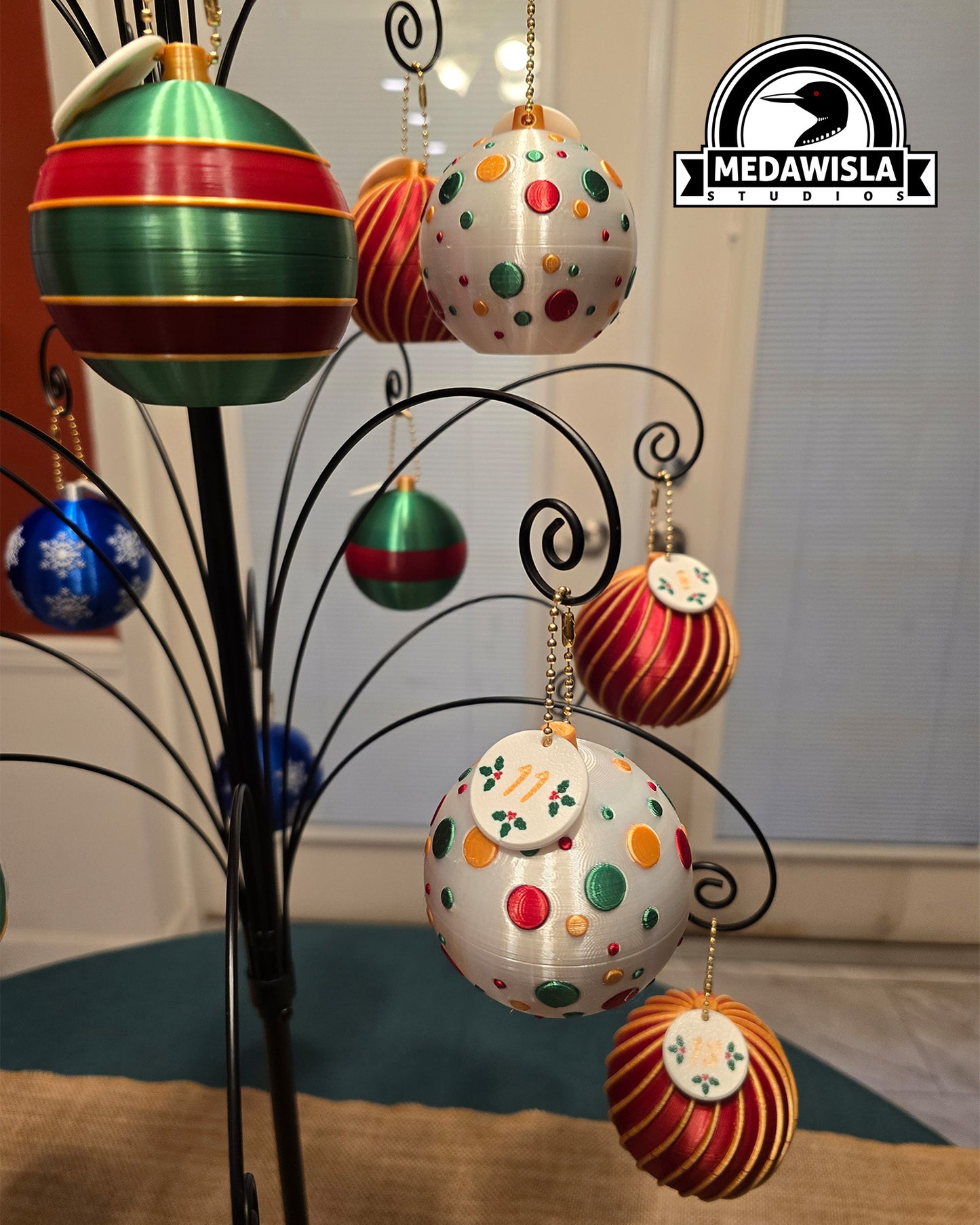 Deluxe Ornament Container Advent Calendar