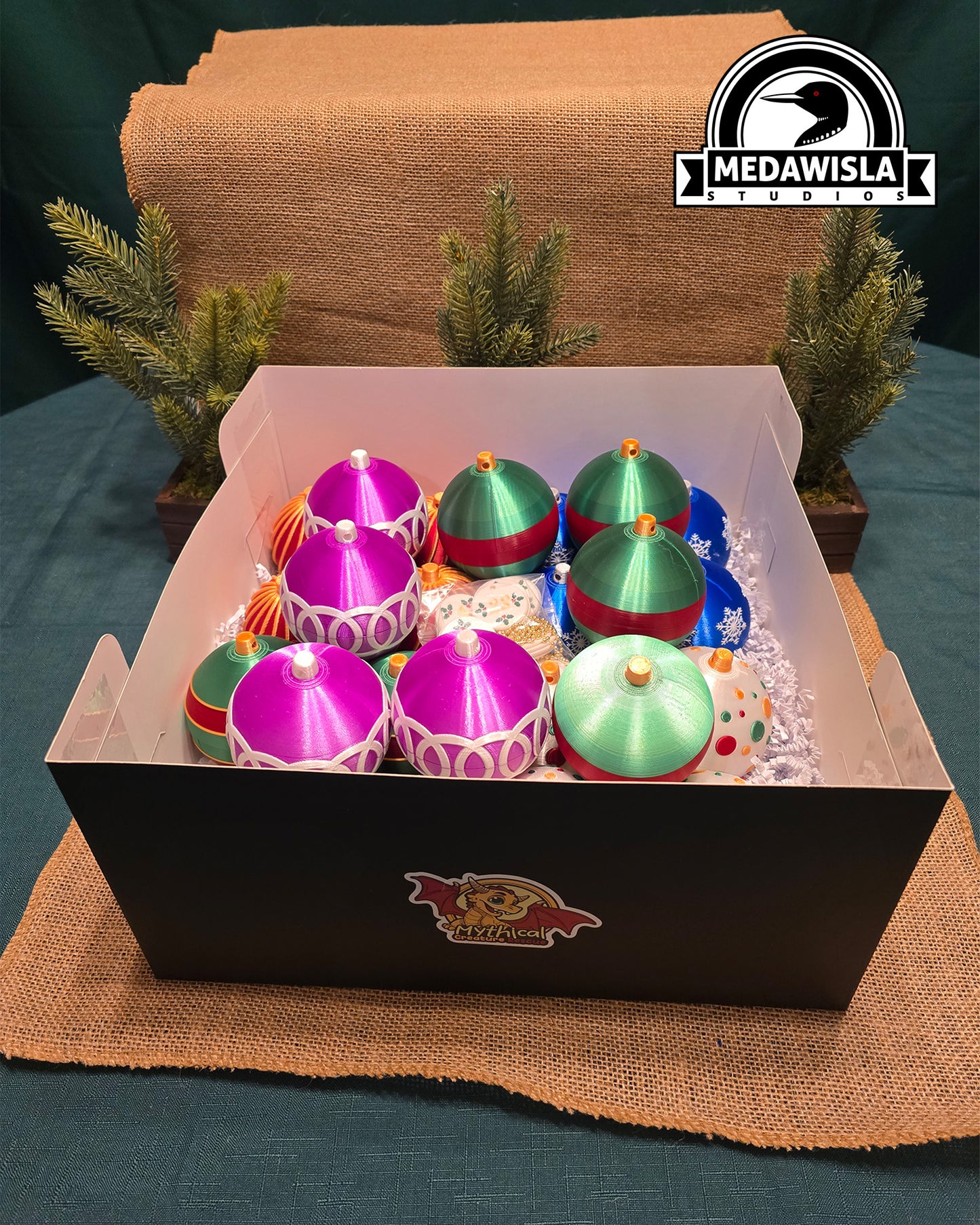 Deluxe Ornament Container Advent Calendar
